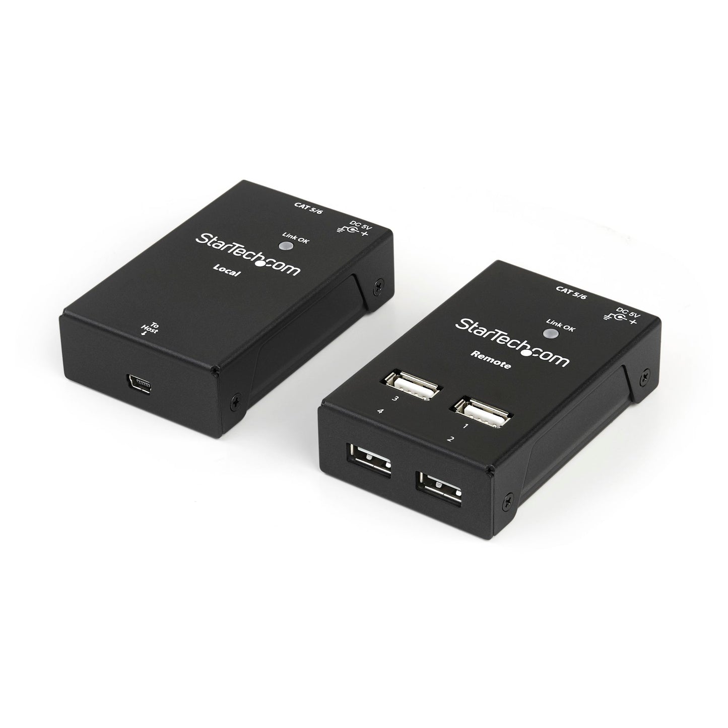 Rallonge USB 2.0 4 ports StarTech USB2004EXTV sur Cat5/6 (40 m, design compact)