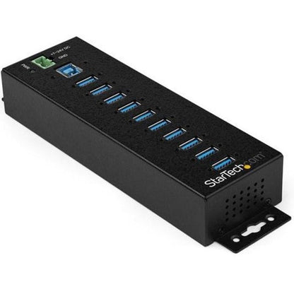 Hub USB 2.0 industriel StarTech 10 ports avec protection ESD et options de montage