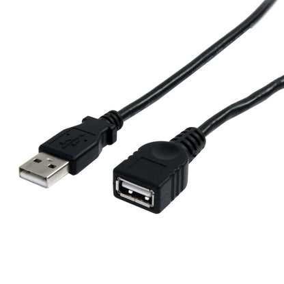 StarTech 5m USB 2.0 Active Extension Cable - USB A M/F, Black
