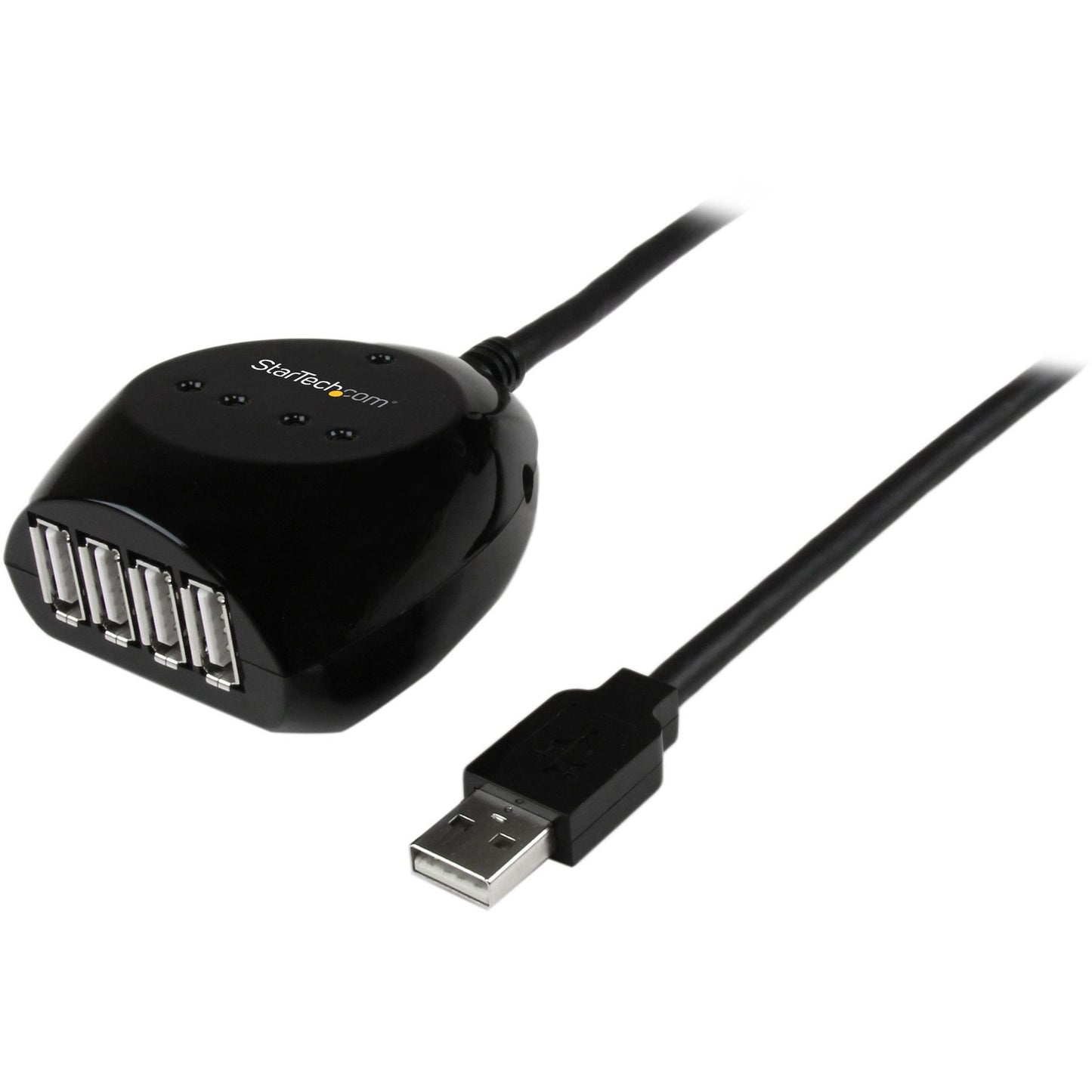 Câble USB 2.0 actif StarTech USB2EXT4P15M (15 m) avec hub 4 ports