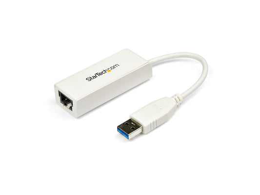 USB 3.0 TO GIGABIT ETHERNET NIC NETWORK ADAPTER - 10/100/1000 NETWORK ADAPTER - USB TO ETHERNET GIGABIT LAN ADAPTER - USB (M) TO RJ45 (F)