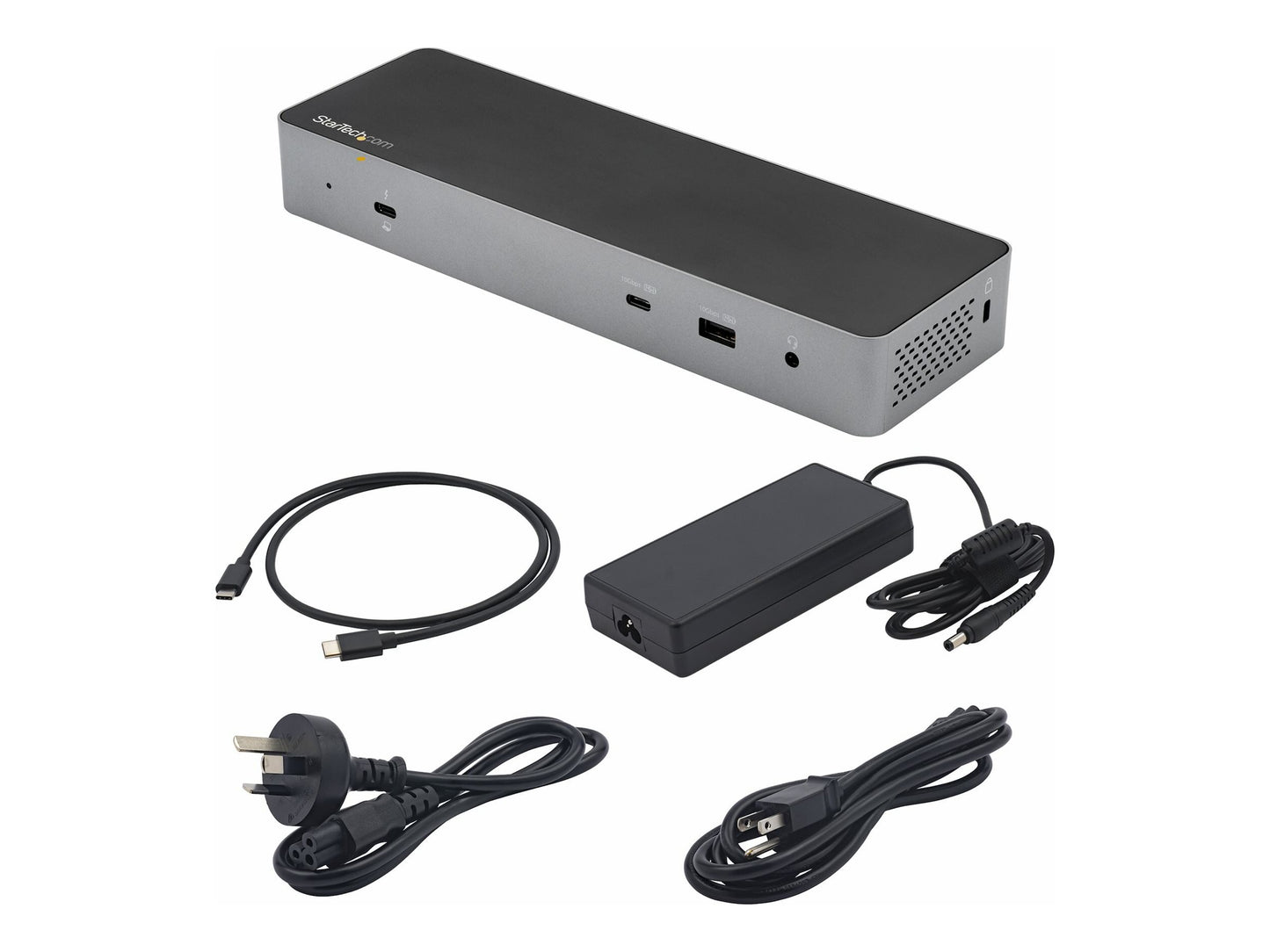 Station d'accueil StarTech USB 3.0 double HDMI/4K DP – Noir