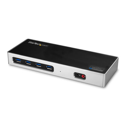 Station d'accueil StarTech USB 3.0 double HDMI/4K DP – Noir