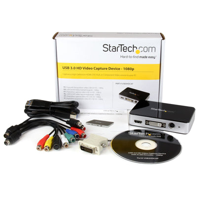 StarTech USB 3.0 Video Capture Device - HDMI/DVI/Component/VGA