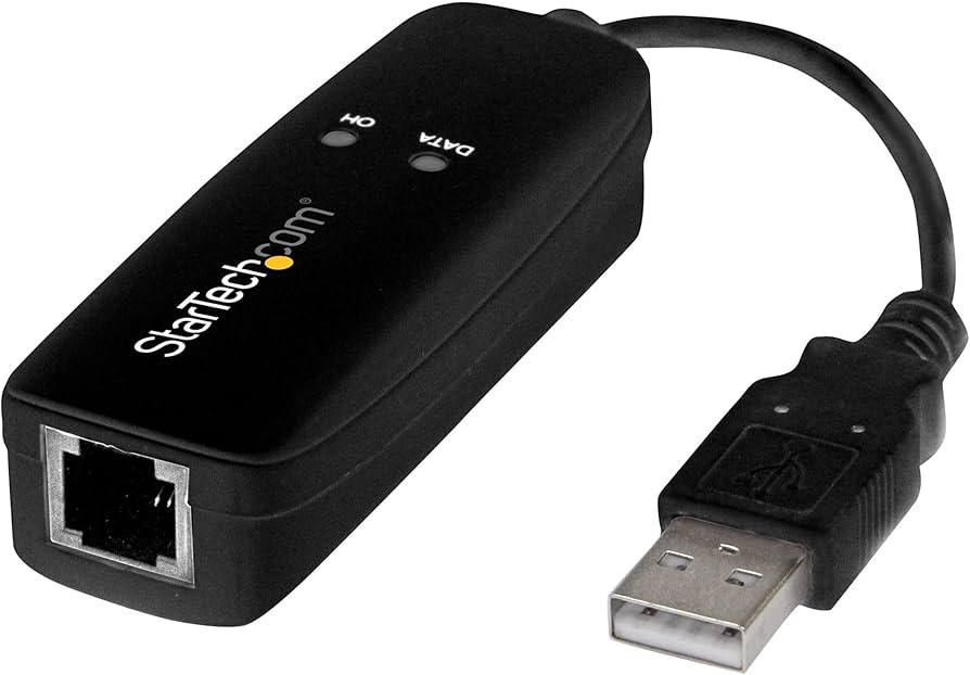StarTech USB56KEMH2 Modem fax/données externe USB 2.0 56K V.92