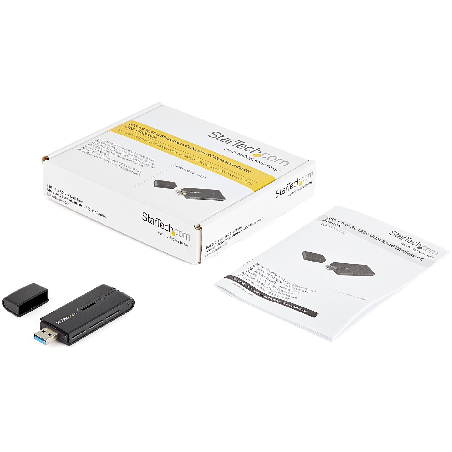 StarTech USB 3.0 AC1200 Dual-Band Wireless Network Adapter