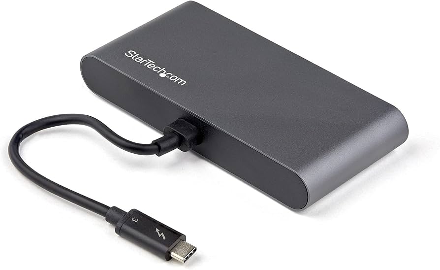 Mini station d'accueil USB 3.0 STARTECH - Double DisplayPort 4K et GbE