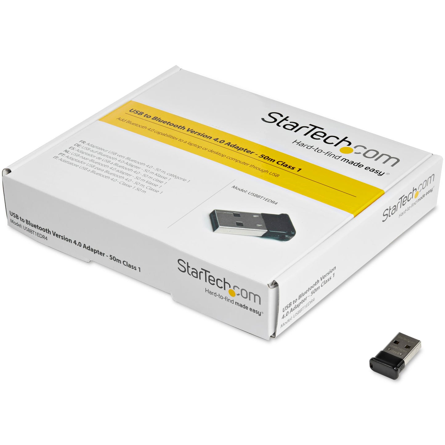 Adaptateur USB Bluetooth 4.0 StarTech - Mini dongle classe 2 de 10 m