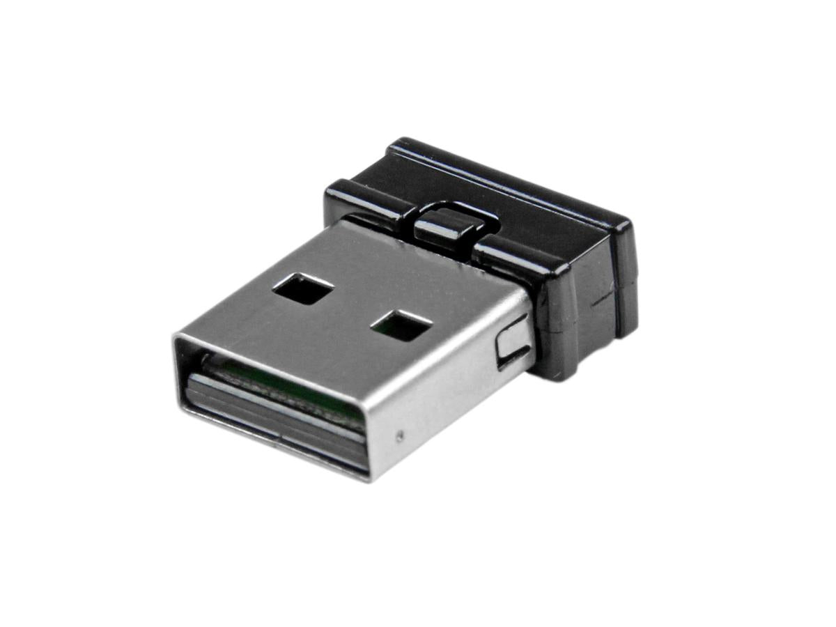 Add wireless Bluetooth 4.0 functionality to your desktop or laptop with this compact StarTech adapter. With a 10m (33ft) range and Class 2 EDR performance, it is Bluetooth Smart Ready and LE compliant for energy-efficient connectivity. Ideal for quick, seamless integration of Bluetooth peripherals in any business or office setup.