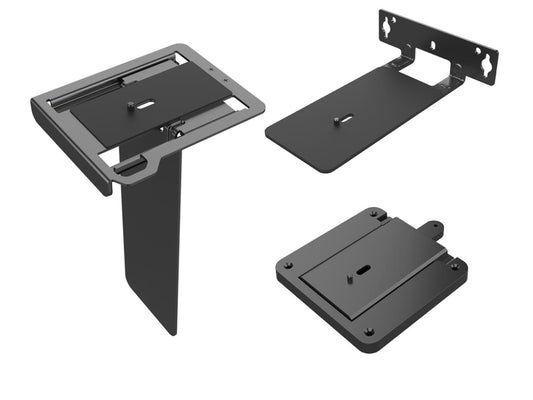 The Yealink UVC8X Wall Mount Kit is specifically designed for seamless installation of UVC84 and UVC86 video conferencing cameras. This versatile kit includes a TV stand, wall mount, and inverted bracket, allowing flexible mounting options for any meeting room setup. With a net weight of just over 4kg per carton, it supports simple deployment without compromising on stability.