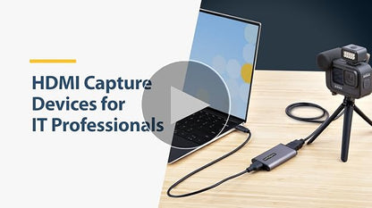 StarTech HDMI to USB-C Video Capture Device - 1080p 60fps