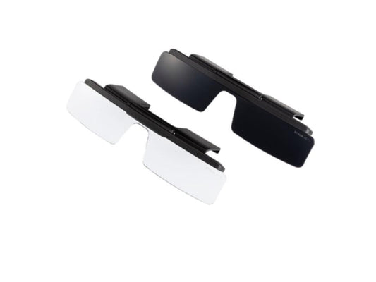 The EPSON BT-45C/45CS Shade Pack is designed as an accessory for EPSON smart glasses, offering enhanced usability in various lighting environments. This shade pack is compatible with the BT-45C and BT-45CS models, adding functionality and user comfort to smart eyewear. TAA-compliant and made in Japan, it meets regulatory and quality standards for professional applications.