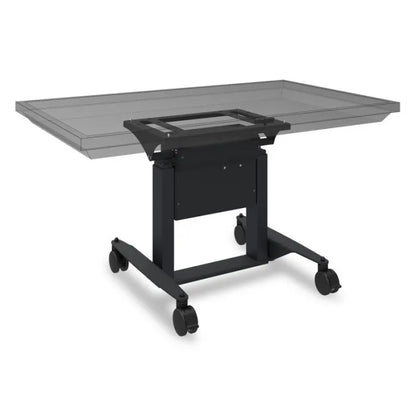 Chariot mobile motorisé ViewSonic e-Box avec inclinaison à 90° et roulettes, compatible VESA 800x600