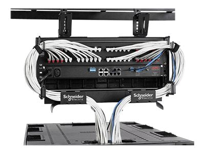 APC Overhead 4U Patch Distribution Rack, Steel, 500mm Width