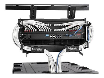 APC Overhead 4U Patch Distribution Rack, Steel, 500mm Width