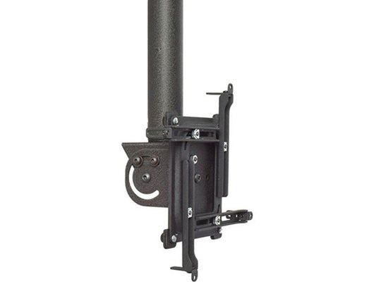 The CHIEF VPAUB Vertical/Portrait Universal Projector Mount offers a robust and versatile solution for mounting projectors in vertical or portrait orientations. Engineered in the United States and finished in black, this TAA-compliant mount is ideal for professional AV setups where adaptable installation is critical. With universal compatibility, it's a go-to choice for efficient and secure projector placement.