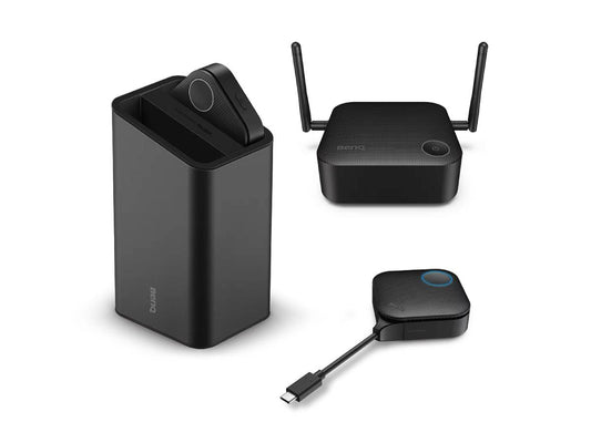 The BenQ InstaShow VS10 is a wireless presentation system designed for seamless, cable-free collaboration. Offering HDMI with USB Type-A and USB Type-C interfaces, it supports flexible connectivity in meeting and presentation environments. Its black enclosure and RoHS compliance make it a reliable, eco-conscious addition to modern offices.