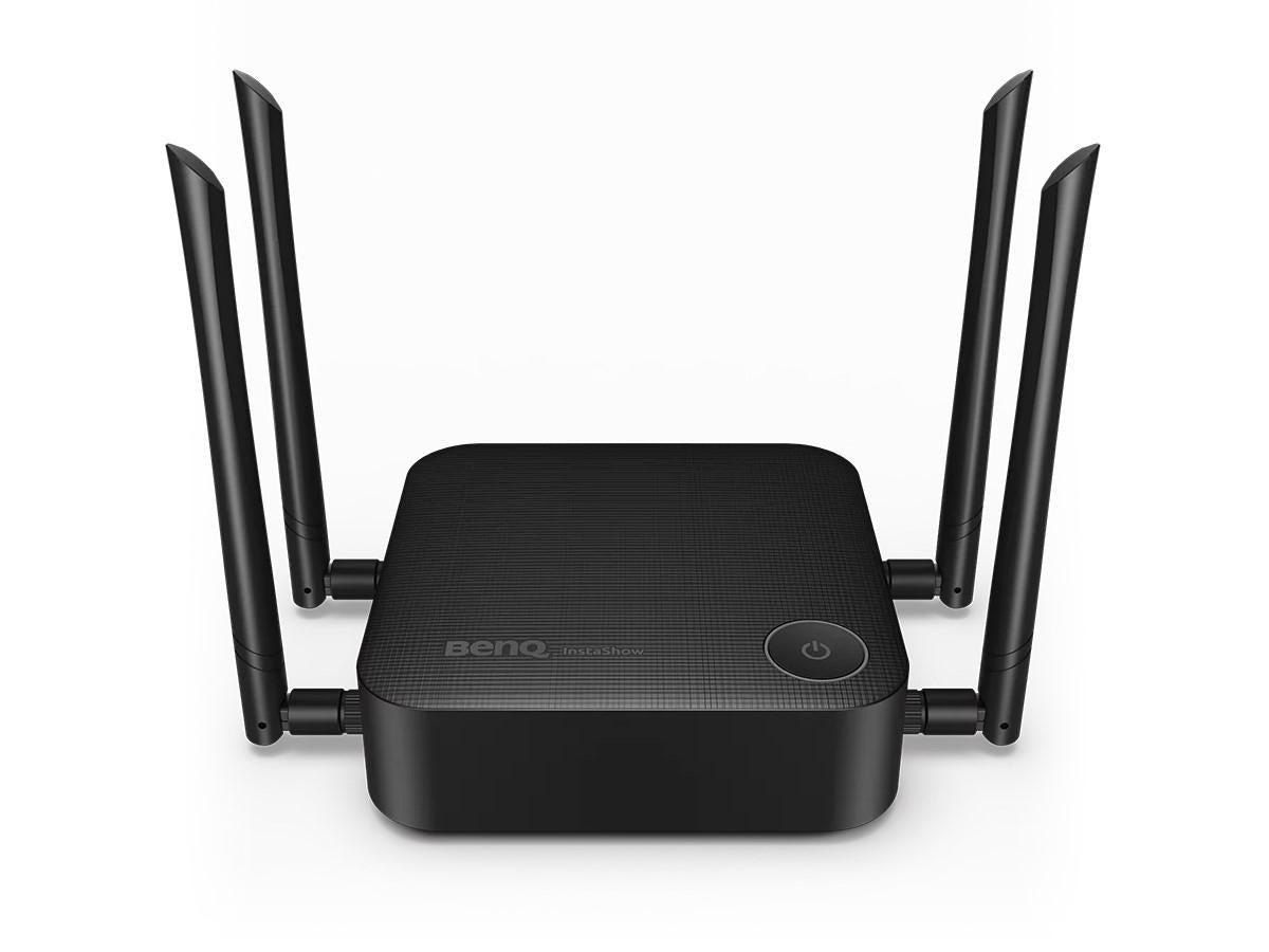 Quickly enable wireless collaboration with the BenQ InstaShow VS20, a plug-and-play presentation server supporting Full HD streaming. Designed for simplicity, it requires no software installation—just connect the button and share instantly, bypassing networks or app configurations.