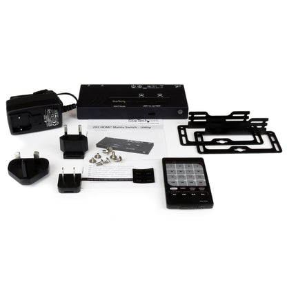 Sélecteur matriciel HDMI STARTECH 2x2 VS222HDQ - 1080p, conforme TAA