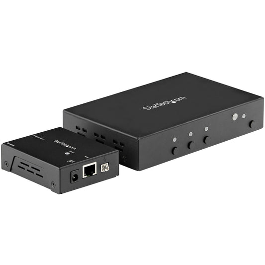 StarTech HDMI Extender over CAT6 with 3-Port Switch, 4K 30Hz Support