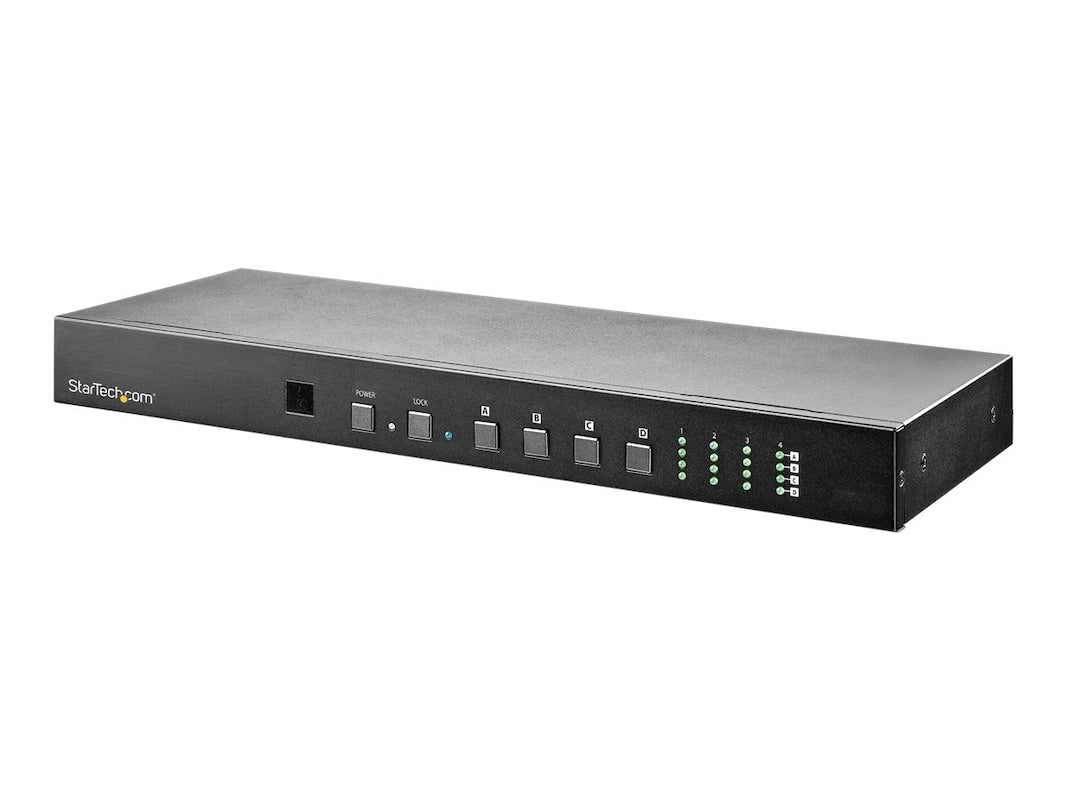 Commutateur matriciel HDMI 4x4 StarTech avec prise en charge audio, 4K 60 Hz