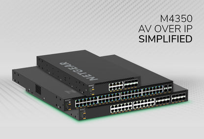 Switch administrable NETGEAR M4350-16V4C, VSM4320C-TAANES, 20 ports, conforme TAA