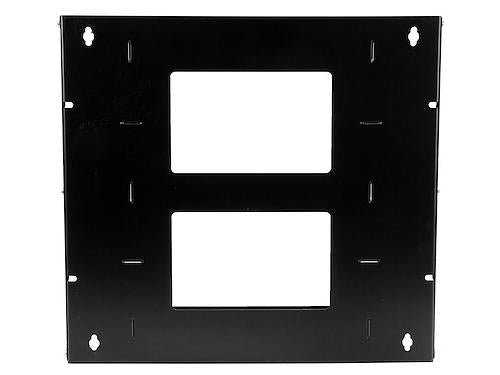 The StarTech WALLSHELF8U is a compact, 2-post 8U wall-mount server rack designed for efficient installation of IT equipment in small office and home office environments. With a mounting depth ranging from 12 to 18 inches and tapped rails for secure equipment placement, this open-frame steel rack is optimized for versatile setups. Certified with EIA/ECA-310-E standards and TAA compliant, it's a durable choice for U.S. government procurement and professional network deployments.