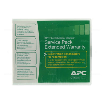Garantie prolongée d'un an du pack de service APC