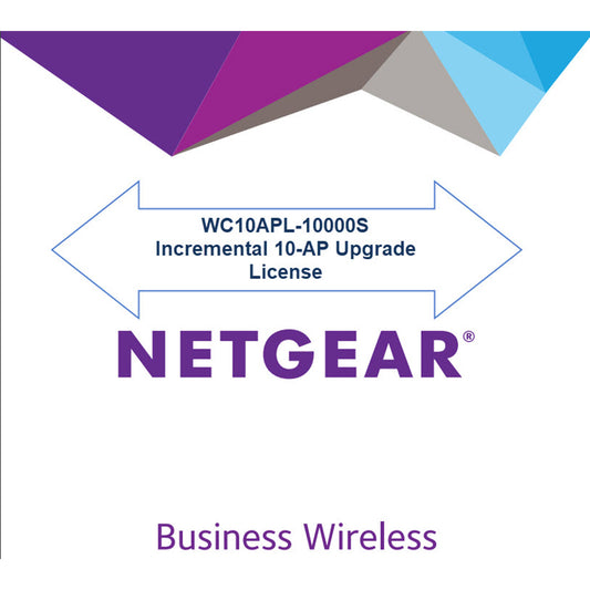 NETGEAR WC10APL-10000S 10 AP License for WC7600 Controller