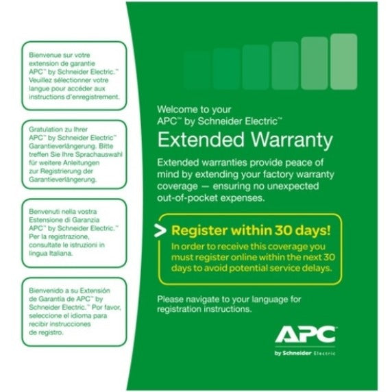 Extension de garantie d'un an APC WEXTWAR1YR-SP-02