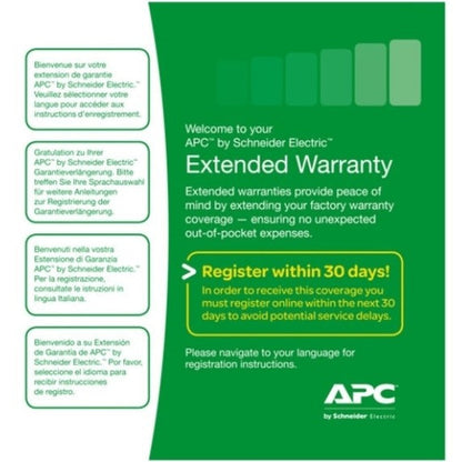 Extension de garantie d'un an APC WEXTWAR1YR-SP-02