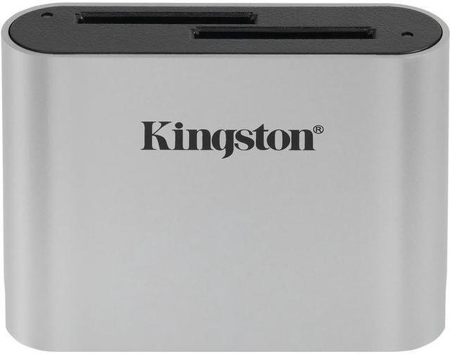 Lecteur de cartes SDHC/SDXC UHS-II Kingston USB3.2 Gen1 à double emplacement