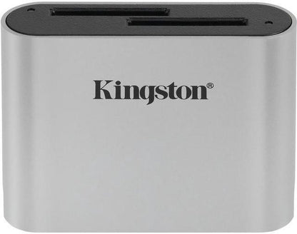 Lecteur de cartes SDHC/SDXC UHS-II Kingston USB3.2 Gen1 à double emplacement
