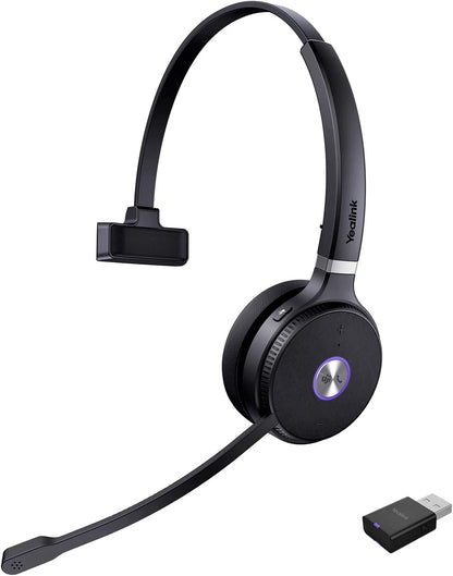 YEALINK WH62-MONO-TEAMS Wireless Headset, Mono, Teams Compatible