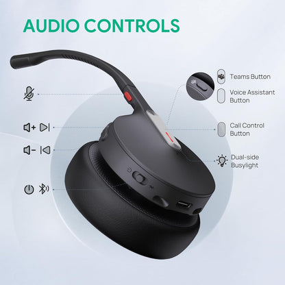 Casque sans fil YEALINK WH64 Dual Teams, binaural, DECT + Bluetooth