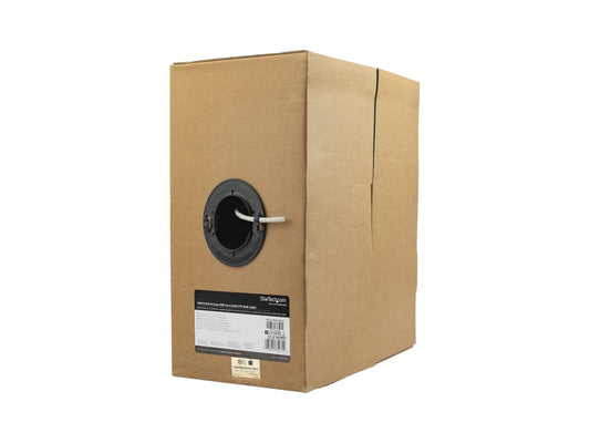 Bulk Cat 6 Ethernet Cable - 1000 ft. (304,8m) - Solid - CMR-Rated - Gray - TAA Compliant