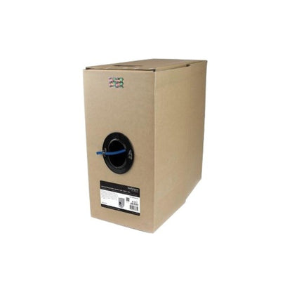 Câble Ethernet StarTech Cat6a en vrac, 304 m, certifié CMR, bleu