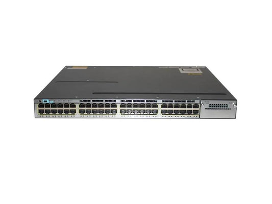 The Cisco Catalyst 3750X WS-C3750X-48T-L is a high-performance 48-port data LAN switch designed for scalable enterprise networking. With advanced Layer 2 and Layer 3 capabilities, support for protocols like OSPF and BGPv4, and robust security including TACACS+ and RADIUS, it delivers future-ready connectivity. Optimized for businesses requiring dependable performance and enhanced security.