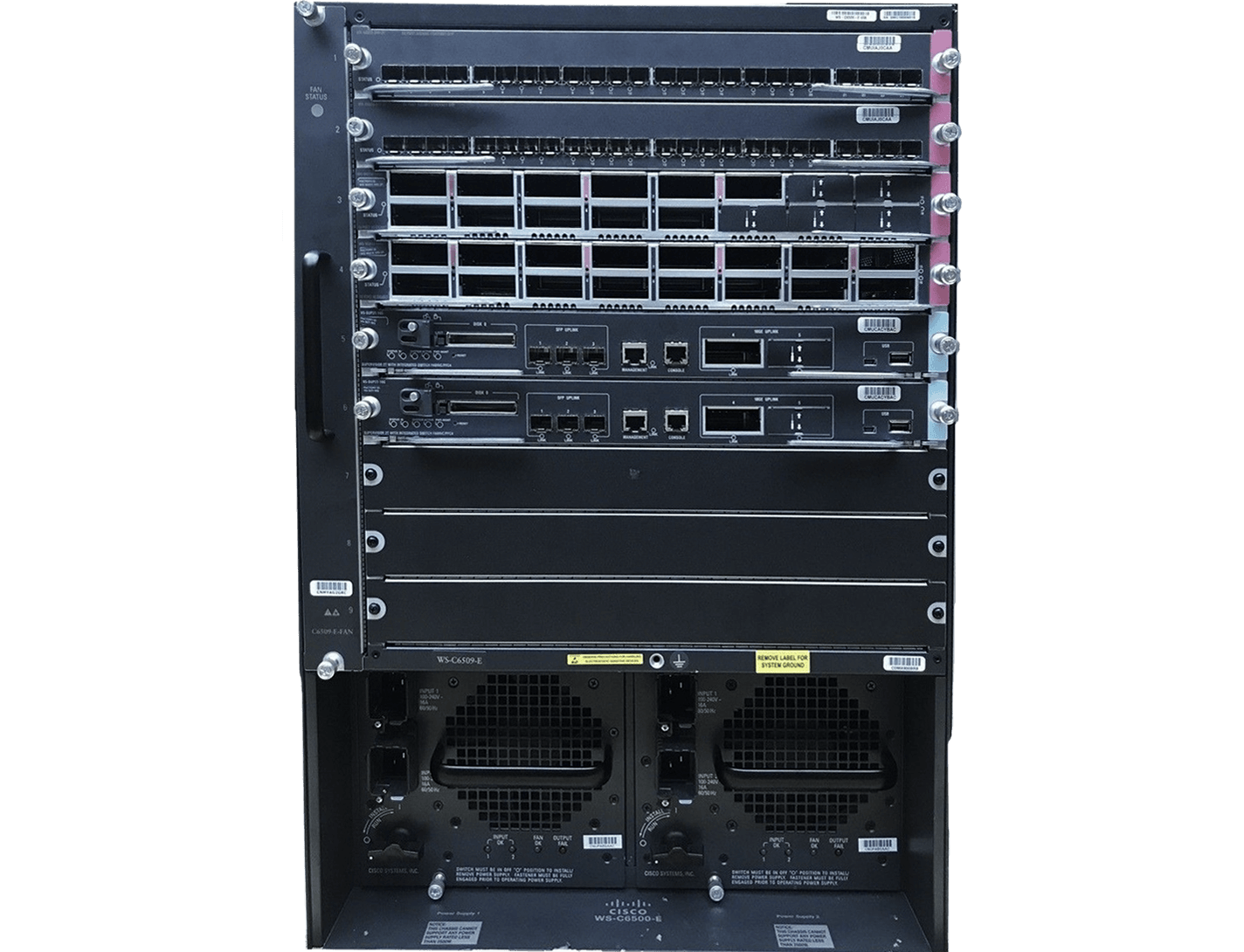 Châssis de commutateur Cisco Catalyst 6504-E amélioré à 4 emplacements
