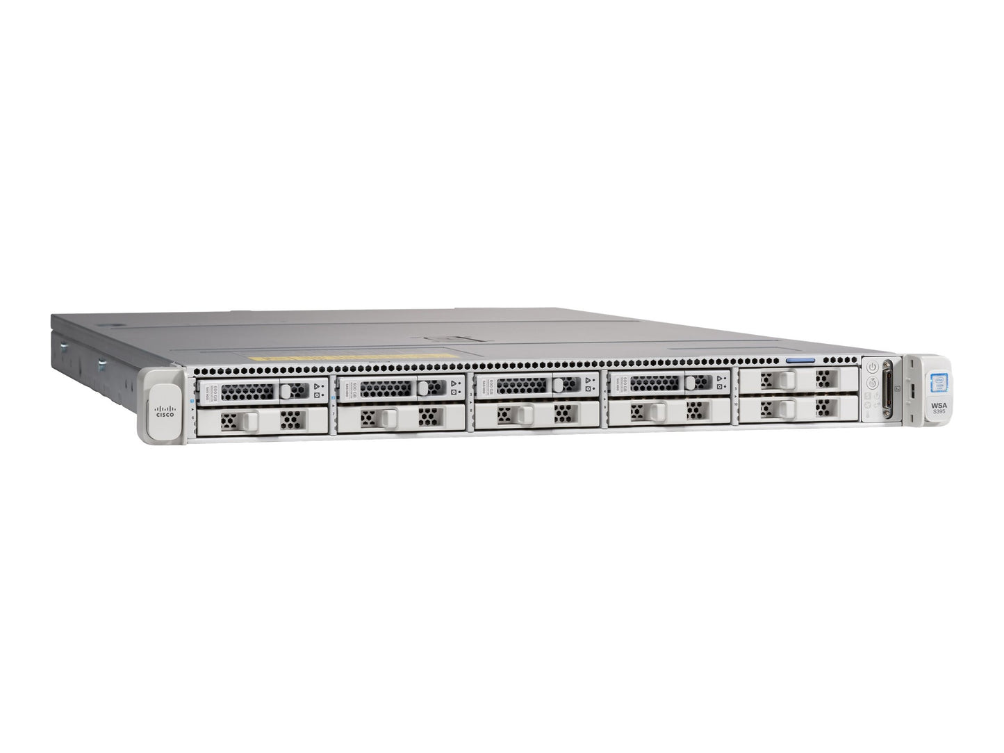 Appliance de sécurité Web Cisco WSA S195, rack 1U, Xeon 4110, 2 x 600 Go SAS
