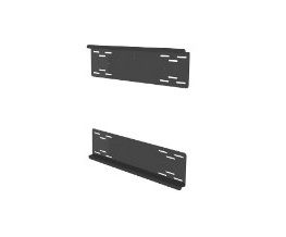 PEERLESS WSP756 Metal Stud Wall Plate for Large SA, Glossy Black