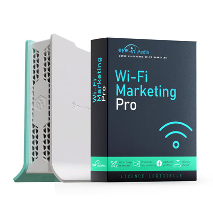 Package 1 year Wi-Fi Marketing Cloud Platform + Commercial Router