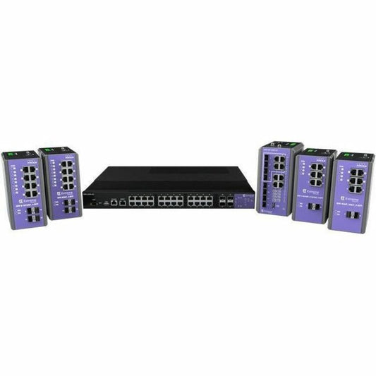 Commutateur Gigabit compact EXTREME NETWORKS X435-8T-4S de couche 2, 12 ports, sans ventilateur