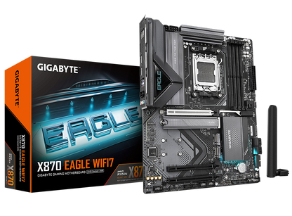 GIGABYTE X870 EAGLE WIFI7 ATX Motherboard, Socket AM5
