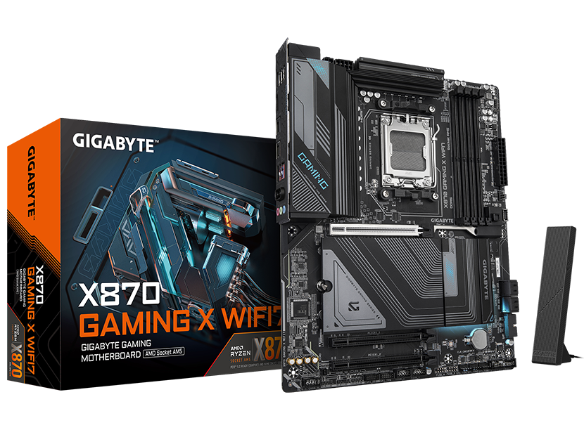 GIGABYTE X870 GAMING X WIFI7 AM5 ATX Motherboard