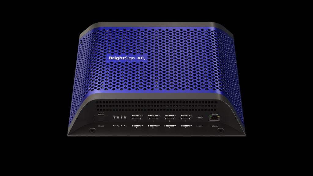 Lecteur vidéo double écran BRIGHTSIGN XC2055-WIN11 avec SSD de 256 Go
