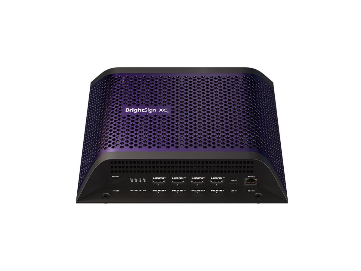 Expert multi-headed 8k player with quad output, elite HTML, multiple HDMI outputs.