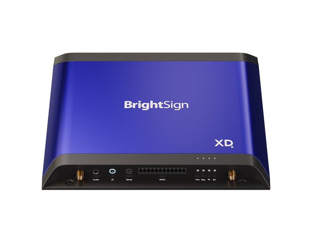 Lecteur d'affichage numérique professionnel 4K BRIGHTSIGN XD1035 avec PoE+ et OpenGL ES