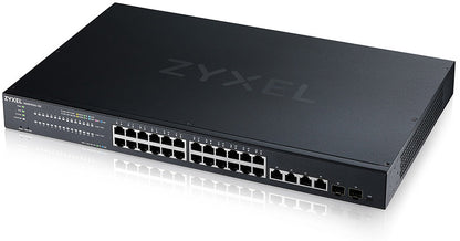 ZYXEL XGS4600-32 24-Port L3+ GbE Switch with 10GbE SFP+ & Dual AC