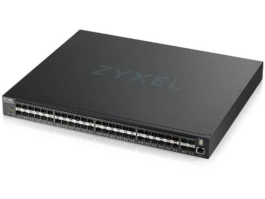 The Zyxel XGS4600-52F-ACD is a high-performance Layer 3+ managed switch designed for enterprise and telco-grade network environments. Featuring 48 SFP+ ports and 4 high-speed 10G SFP+ uplinks, this switch is ideal for fiber aggregation and high-density data center deployments. Redundant AC power supplies ensure continuous operation in mission-critical applications.